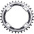 Reverse Chainring Black One 104 BCD 34T