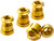Reverse Chainring Bolt Set Bike Gold
