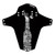 Reverse Mud guard MTB Bike Bottle Black White