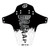 Reverse Mud guard MTB Bike Braaap Black White