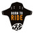 Reverse Mud guard MTB Bike Born to Ride Black Fox Orange