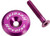 Reverse Stem Cap with Screw - Purple