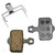 Reverse brake pads Organic Avid Elixir SRAM XX, X0