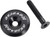 Reverse Stem Cap with Screw - Black