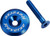 Reverse Stem Cap with Screw - Blue