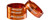 Reverse Stem Spacer Set Ultra-Light 1 1/8" Orange