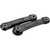 e*thirteen Helix Core e*spec Cranks for ISIS Spindle - 160mm, 21.5mm Offset, Black