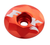 FOX Stem Cap Crystal Design 1 1/8" Orange Ano