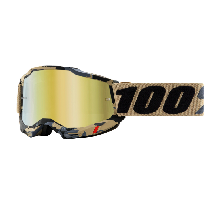 100% Accuri 2 MTB Goggles Tarmac with True Gold Lens