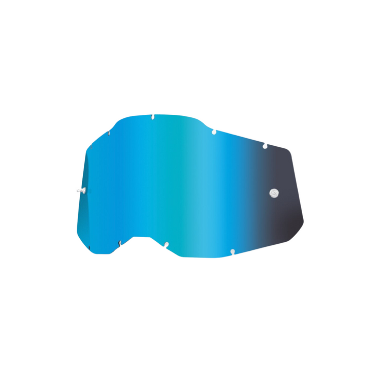 100% Replacement Lens Gen1 MTB Goggles Racecraft/Accuri/Strata Mirror Blue