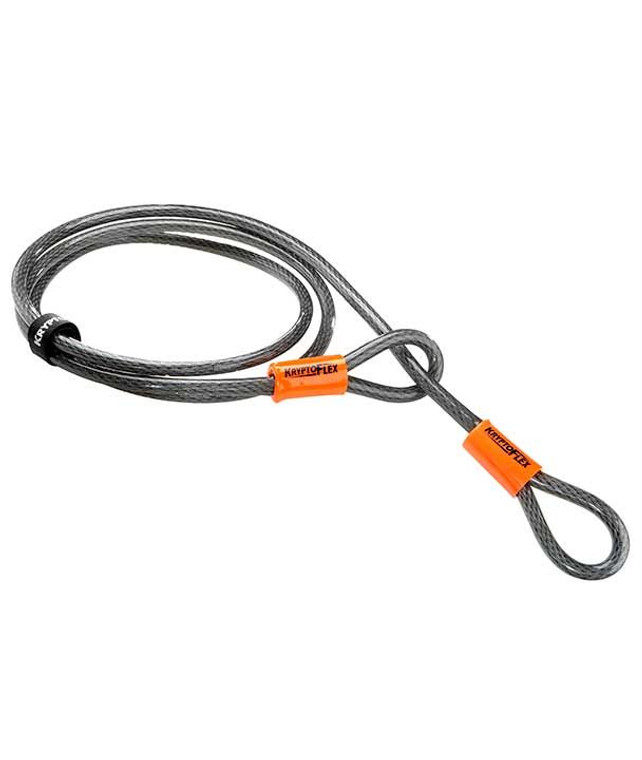 Kryptonite Kryptoflex 710 Looped Cable 7mm x 100cm Braided Steel Security Cable