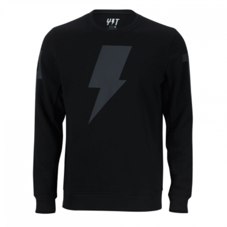 YT Flasher Sweater Crew Neck Black front