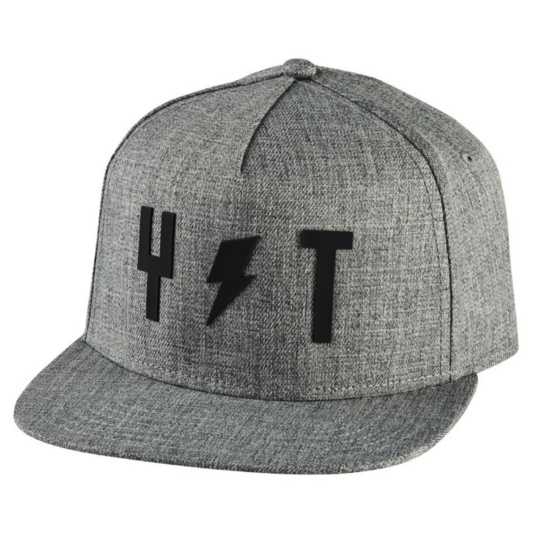 YT Logo Bright Cap Grey Melange One Size front