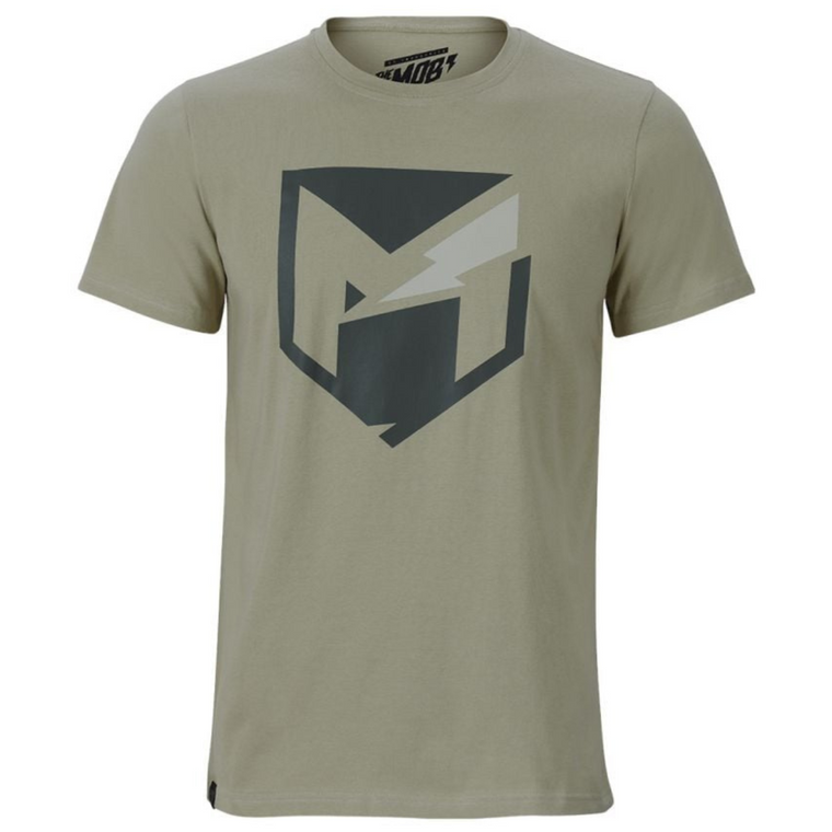 YT MOB Big Logo T-Shirt  Light Olive  front