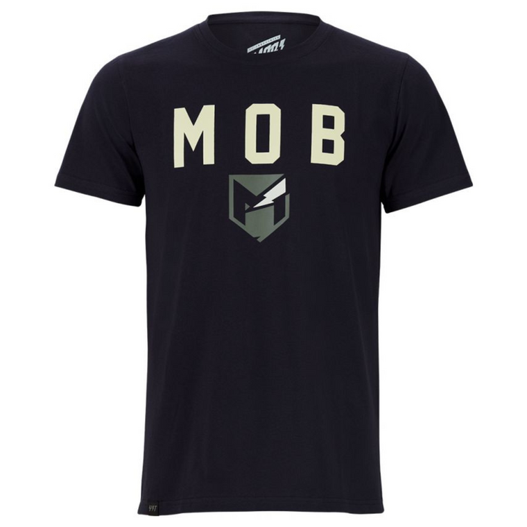 YT MOB Front Logo T-Shirt Black front