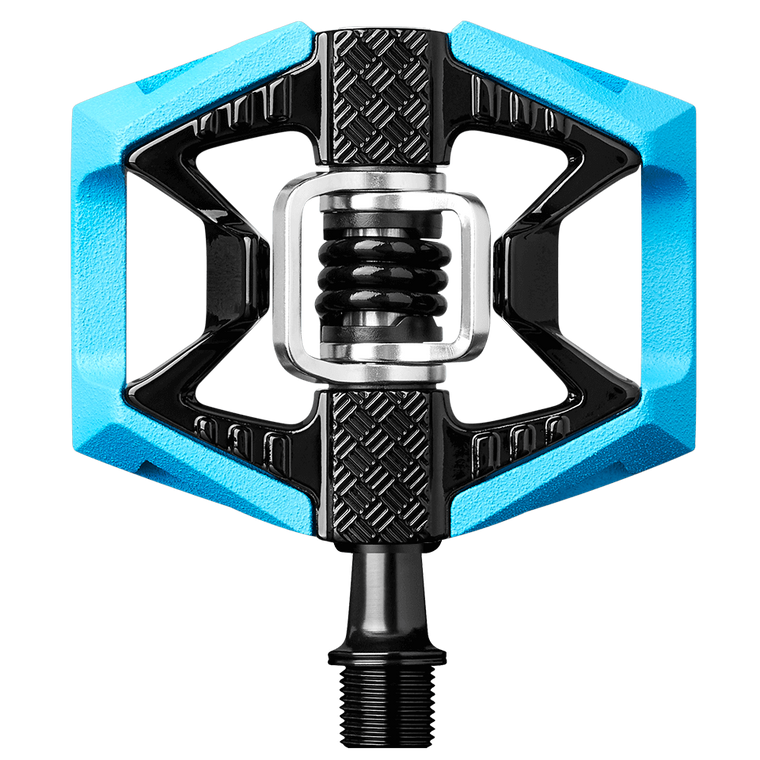 Crankbrothers Pedals Hybrid MTB Double Shot 2 Light Blue/Black