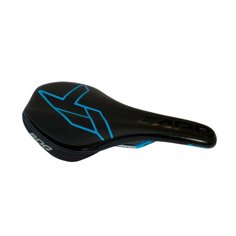 YT SDG Duster MTB Saddle Capra Original YT Logo Blue/Black