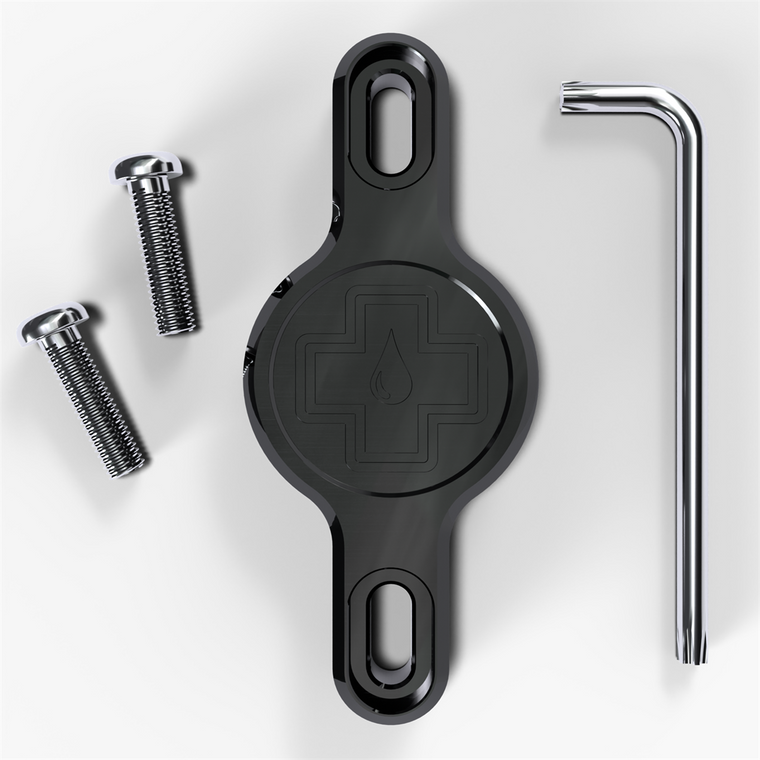 Muc-Off Secure AirTag Holder For Bicycle Black 3.0