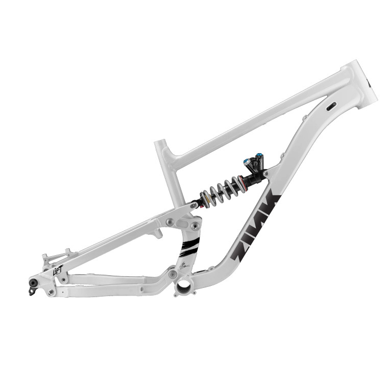 Zink Vacay MTB  Alloy The Freeriders Mountain Bike 150mm Frame Only  Alpine White