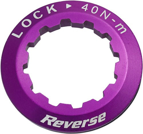 Reverse Bike 8-11 speed Cassette Lock Ring Purple