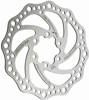 Reverse Brake Disc Rotor Bike Steel 140mm Componen