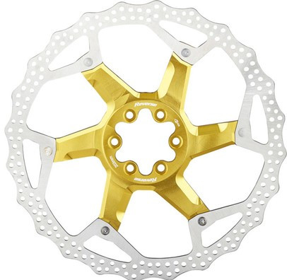 Reverse Brake Disc Rotor Component 203mm Gold