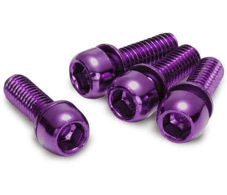 Reverse Brake Disc Brake Bolt Set 4 pcs. Bike M6x18mm