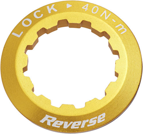Reverse Cassette Lock Ring 8-11 Speed Gold