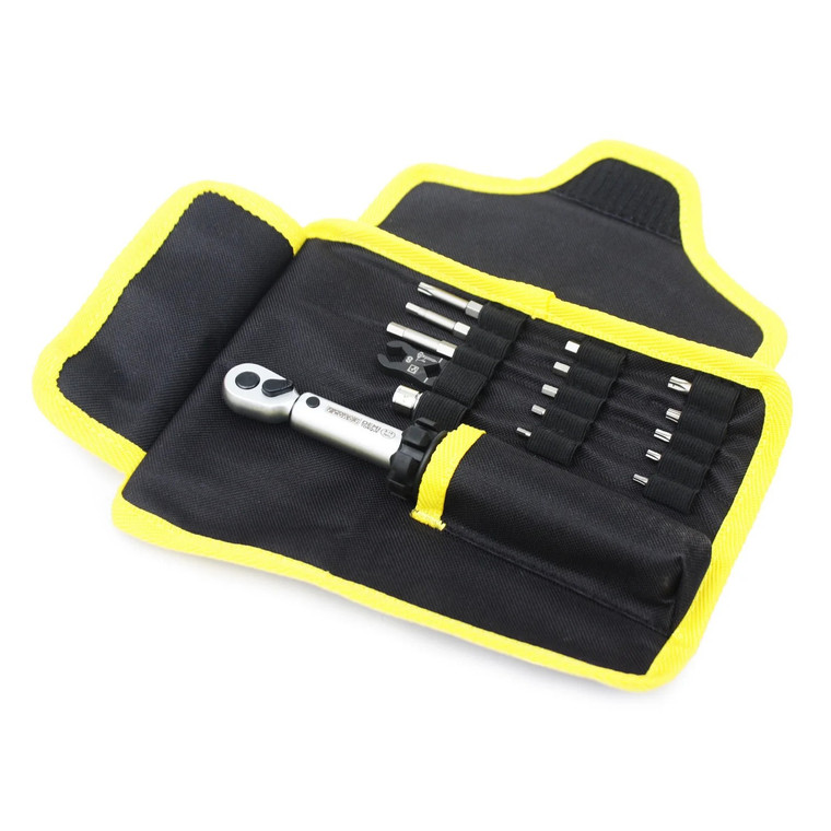 Pedro's Demi Torque Wrench II & Bit Set (3-15Nm)