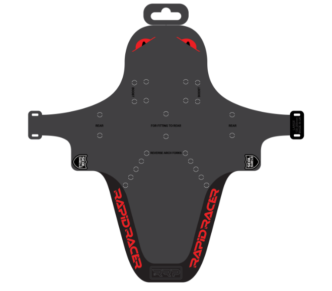 RRP Enduro Mud Guard v4.2 Large Red