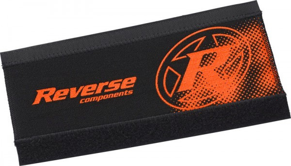 Reverse Chainstay Cover Neopren Black Fox Orange