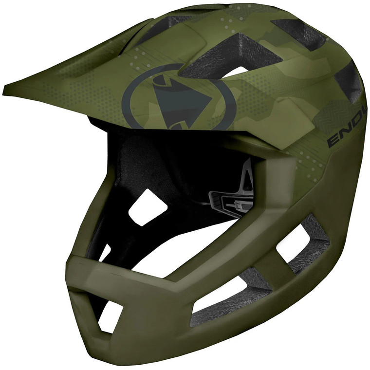 Endura KIDS STRACK FULLFACE HELMET Green
