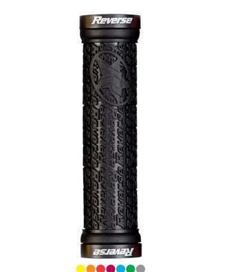 Reverse Handlebar Grips Bike Stamp Lock On