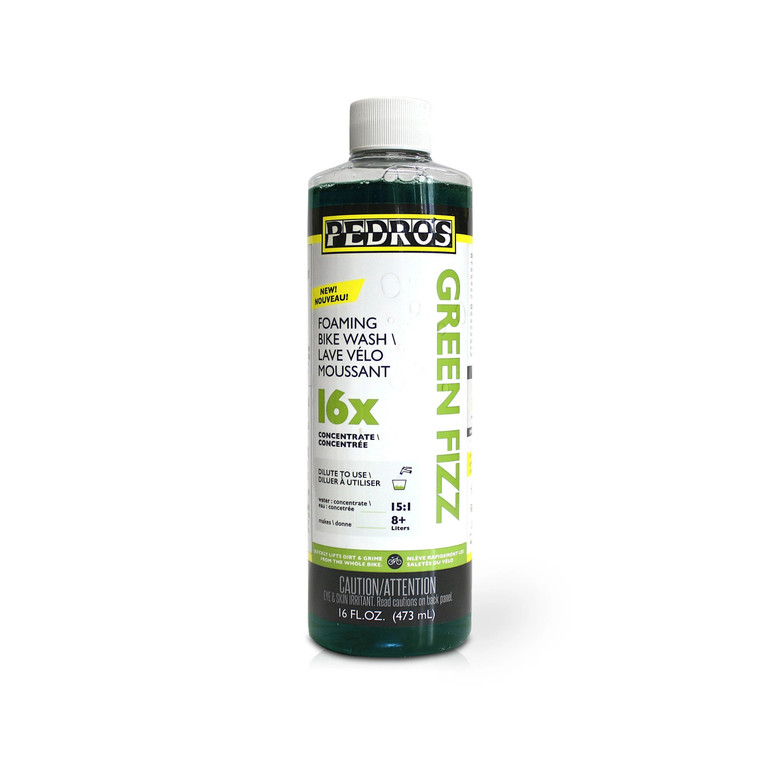 Pedro's Green Fizz 16X Concentrate Foaming Bike Wash 473ml