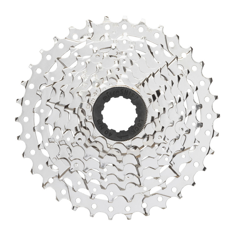 Microshift H-Series 8 Speed Cassette 11-34
