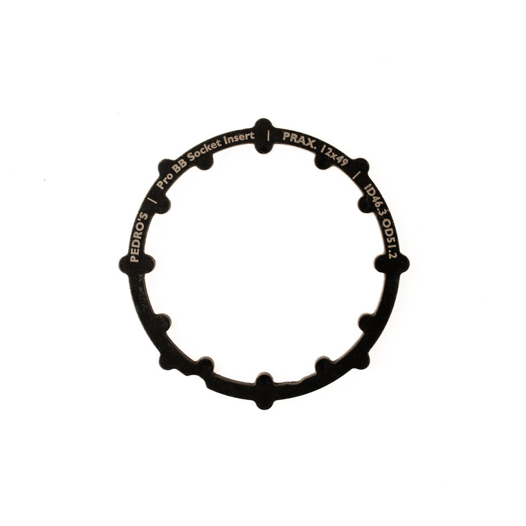 Pedro's Pro BB Socket System Shim. 12x49