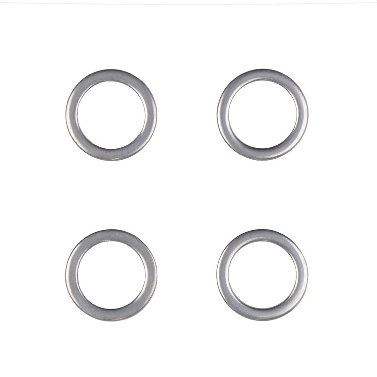 Microshift Crank Washers Stainless Steel x4