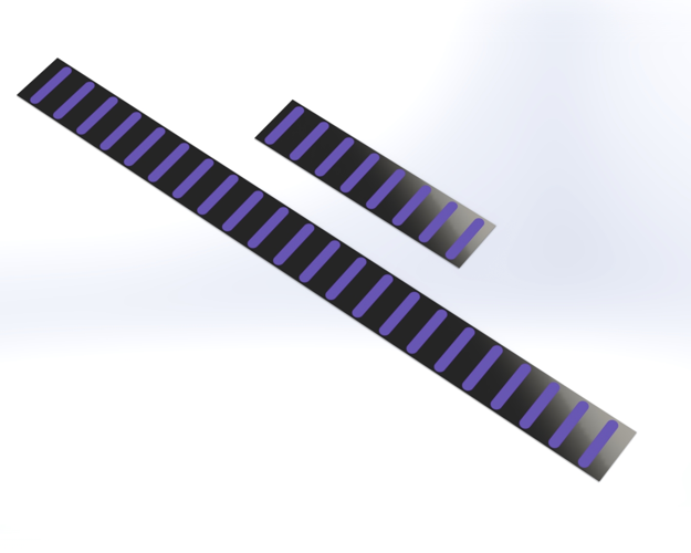 RRP Pro Mud Guard Sticker Rear Mini Purple