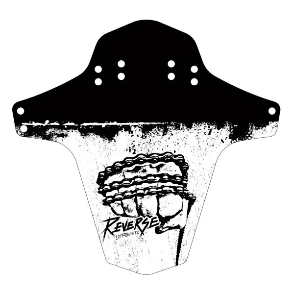 Reverse Mud guard MTB Bike Fist Black White
