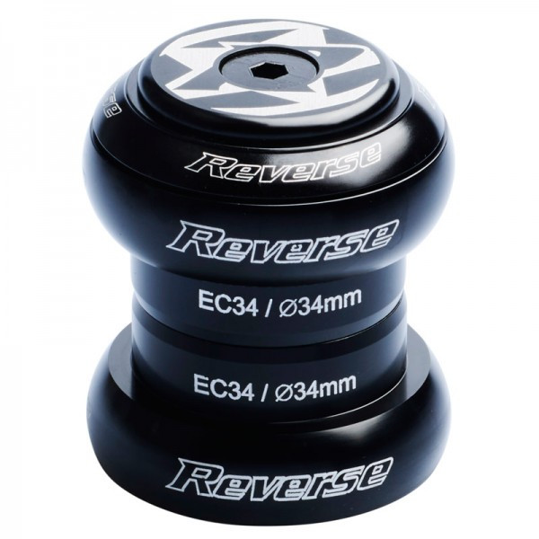 Reverse Headset Base 1 1/8" A-head Black