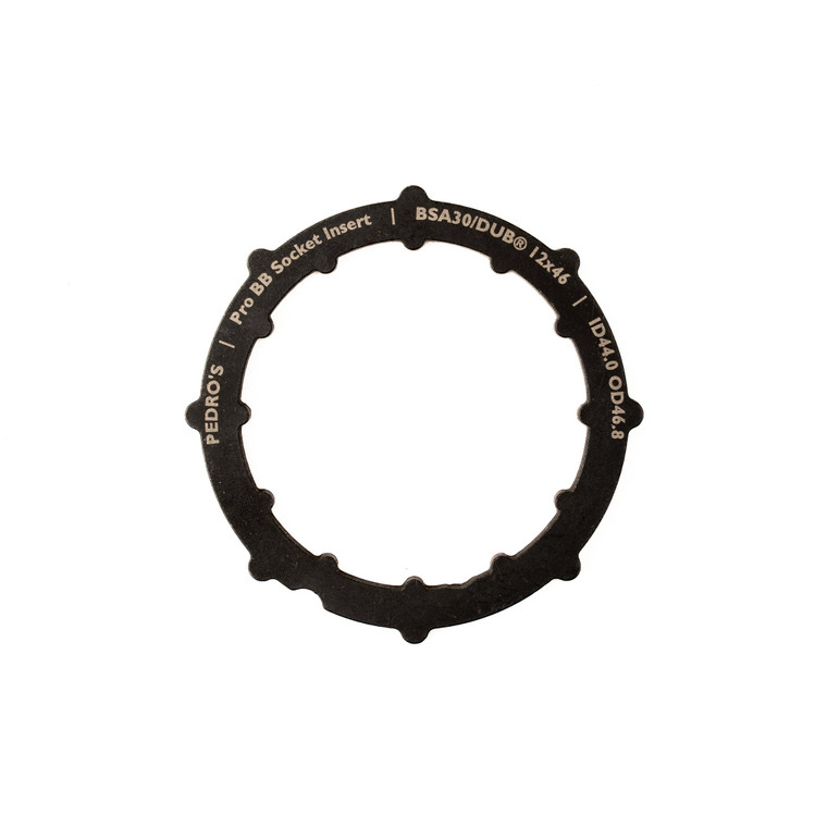Pedro's Pro BB Socket System Shim. BSA30/DUB 12x46