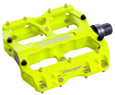 Reverse Pedals Escape Aluminum Yellow