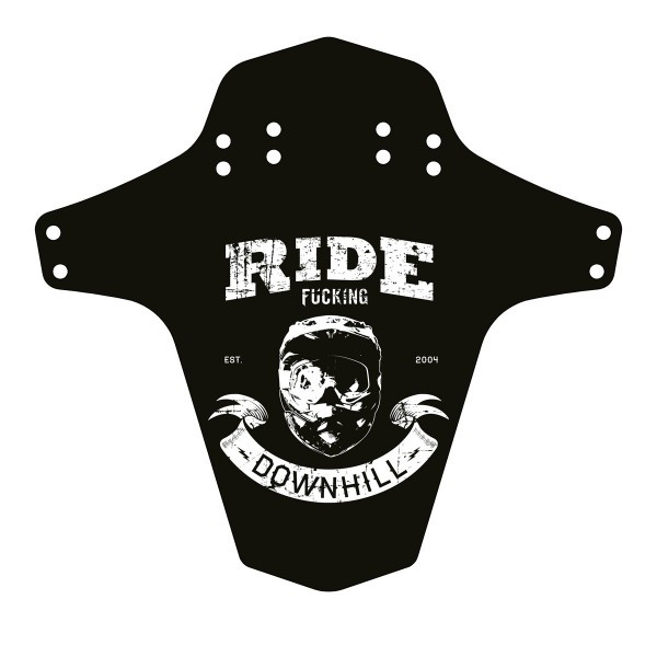 Reverse Mud guard MTB Ride Downhill Black White