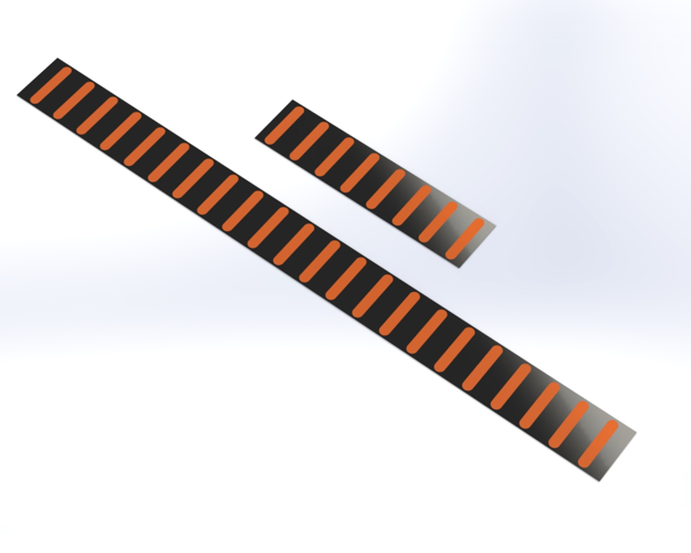 RRP Pro Mud Guard Sticker Front Max Protect Orange