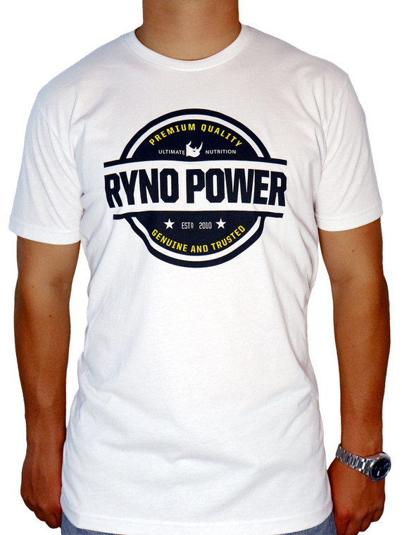 Ryno Power The Jurassic Tee White Large