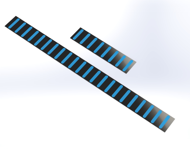 RRP Pro Mud Guard Sticker Bolt On Standard Cyan
