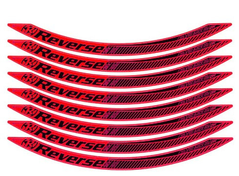 Reverse Stickerkit for 27.5 inch Rim Red