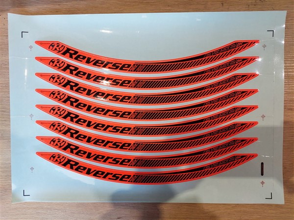 Reverse Stickerkit for Base DH 27.5 inch Bike N-OR