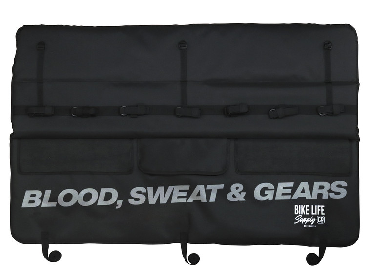 Nachman Ute Tailgate Bike Pad Black Blood Sweat & Gears
