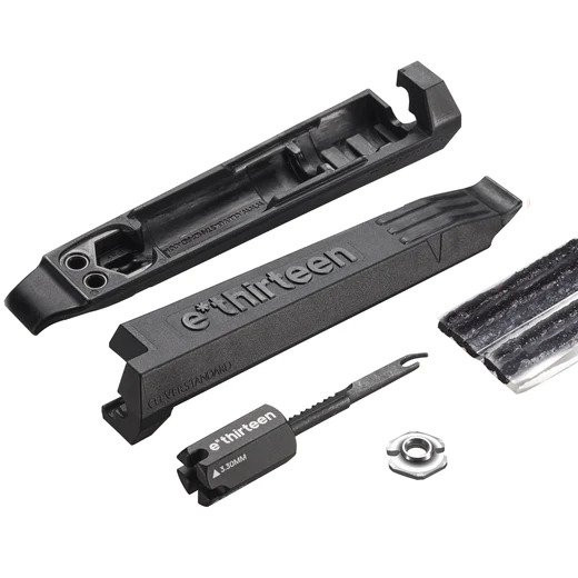 e*thirteen Tire Lever & Plug Kit Black